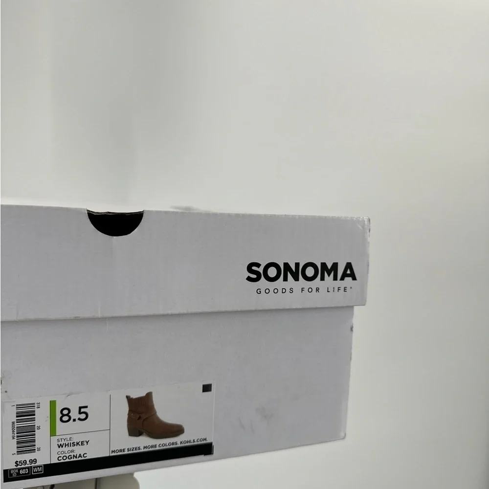 Sonoma Whiskey Boots Size 8 1/2Med NEW